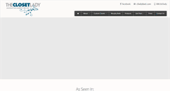 Desktop Screenshot of closetlady.com